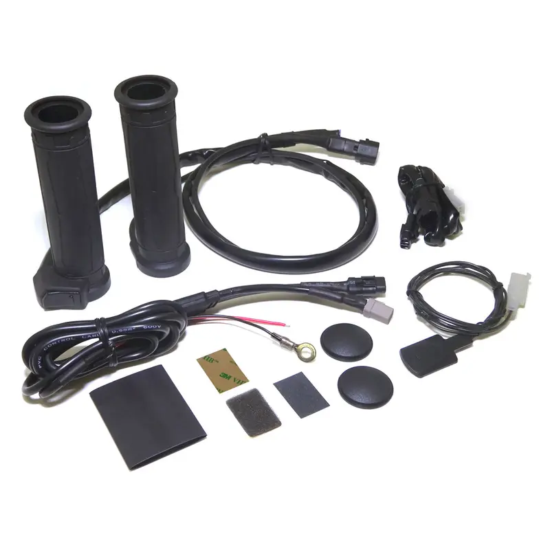 KOSO APOLLO HEATED GRIP KIT W/HEATED THROTTLE WARMER