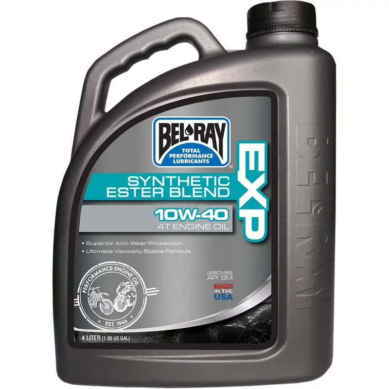 BEL-RAY Fits EXP Synthetic Blend 4T Oil - 10W-40 - 4L 99120-B4LW