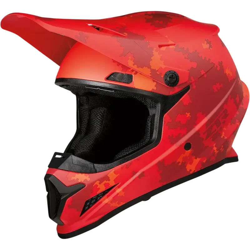Z1R Rise Helmet - Digi Camo - Red - Fits XL 0110-7284