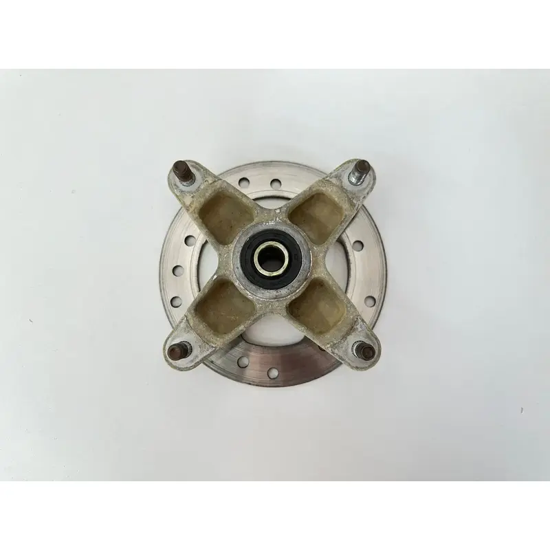 OEM 06-07 POLARIS 200 SAWTOOTH / 05-23 PHOENIX FRONT WHEEL RIM HUB W DISC ROTOR