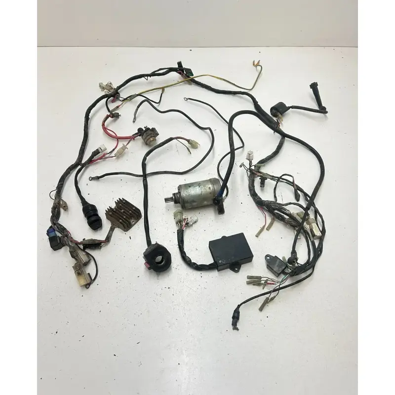 93 1993 Yamaha Kodiak 400 4x4 Yfm400 OEM Wiring Harness Loom Switch Coil ECU CDI