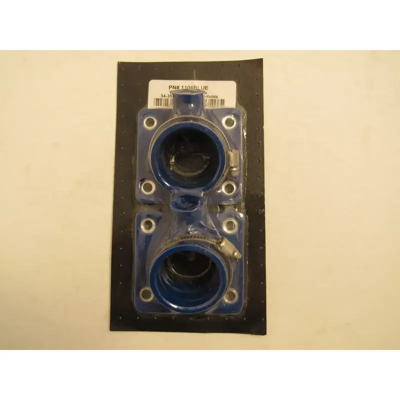UPP INTAKE MANIFOLD 34-35MM YAMAHA BANSHEE (BLUE) 1106BL/ WPS 280-1106B