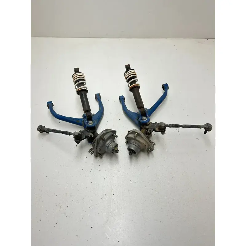 89 1989 Suzuki Quad Sport LT80 Lt 80 2x4 OEM LR Front Control A Arm Spindle Hubs