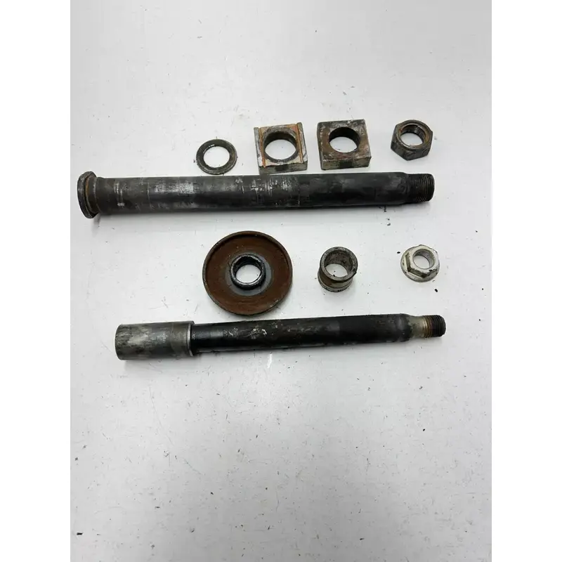 2002 02 Honda CRF450R Crf 450 r OEM Front Rear Axle Shaft Spacer Block Nut Bolt
