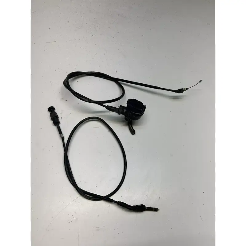 2002 02 Honda TRX500 FA2 4x4 Foreman Rubicon Thumb Throttle Choke Cable SIEZED