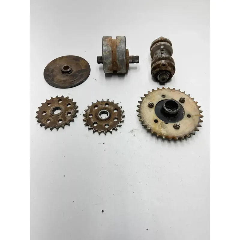 1994 94 Polaris Trail Boss 400 4x4 OEM  LOT Jack Shaft Carriers Sprocket Brake