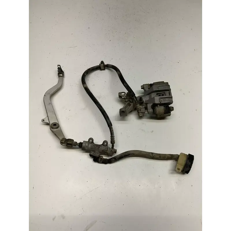 2003 03 Honda Rincon TRX 650 FA 4x4 Rear Back Brake Master Caliper READ DESCRIP