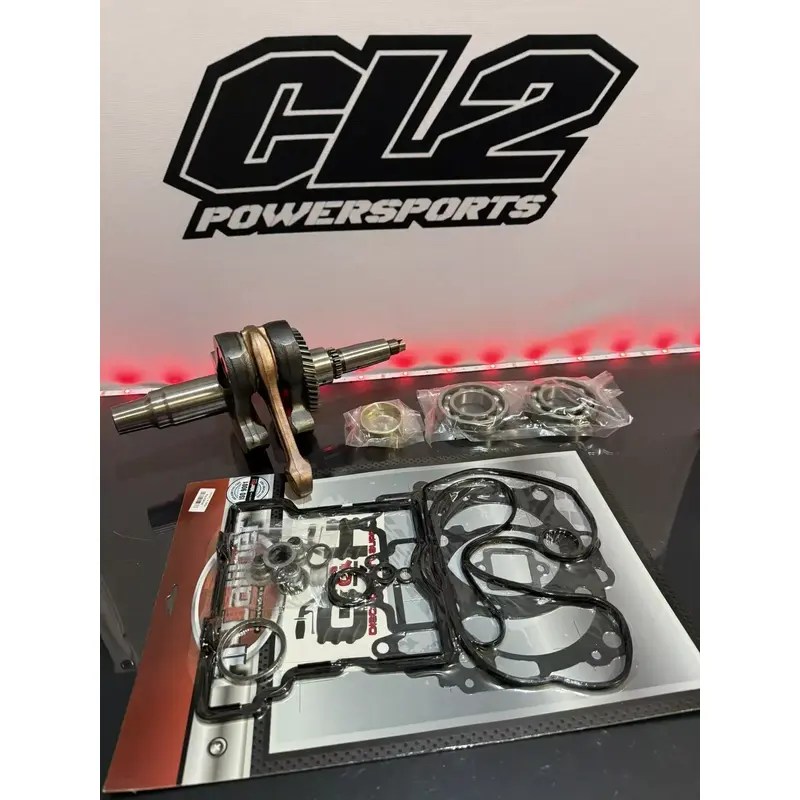 2012-2016 Polaris RZR 570 Bottom End Rebuild Kit - Crankshaft Bearings Gaskets