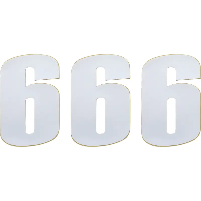 Vinyl Race Numbers