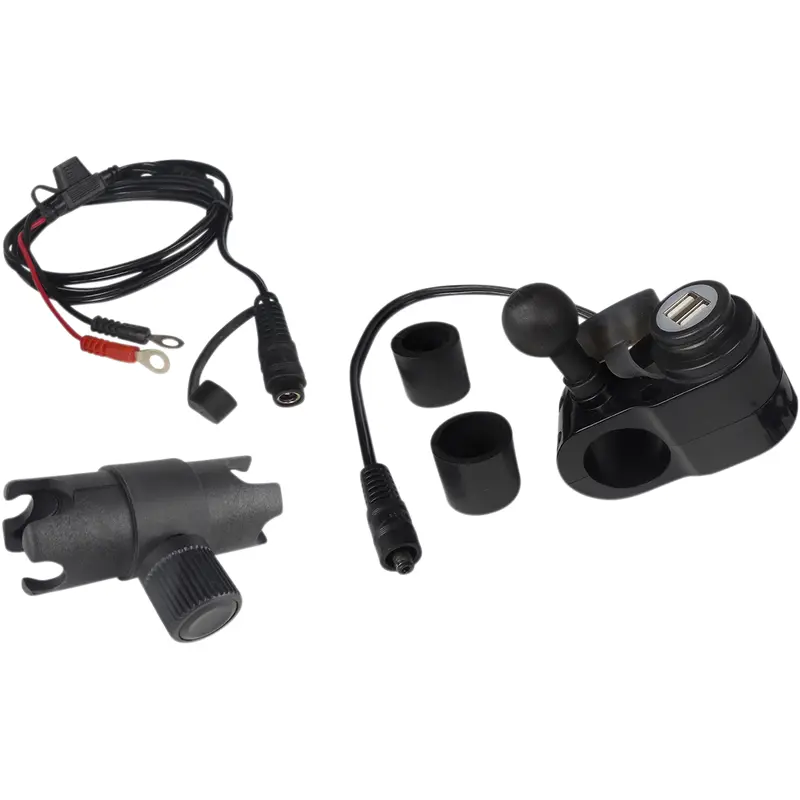 Dual USB Port Charger with 1" Ball Mount