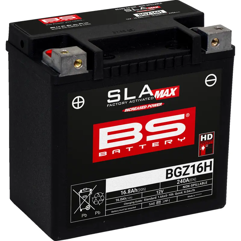 SLA MAX Factory- Activated AGM Maintenance-Free Battery