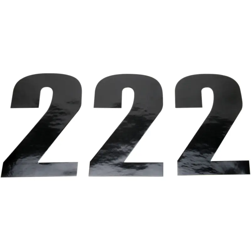 Vinyl Race Numbers