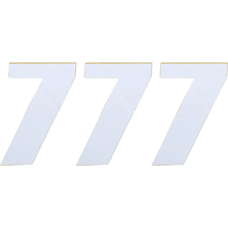 Vinyl Race Numbers