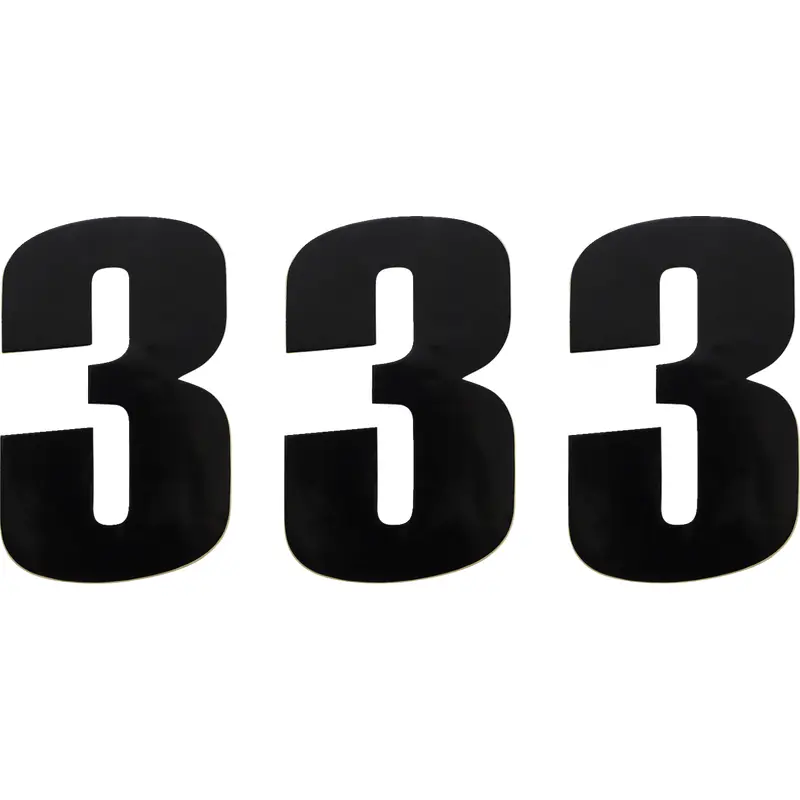 Vinyl Race Numbers