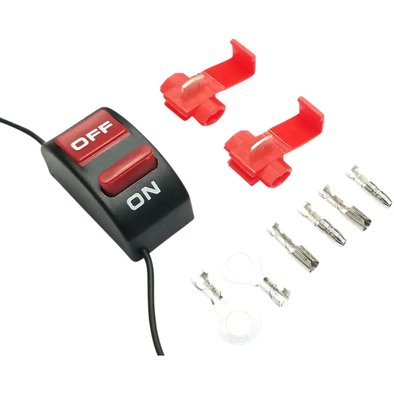 Universal In-Line On/Off Switch Flat Mount