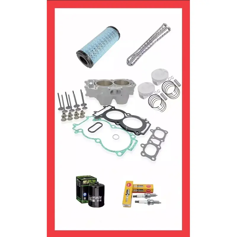 14-18 Polaris RZR 4 1000 XP Top End Rebuild Kit- Cylinder Pistons Valves