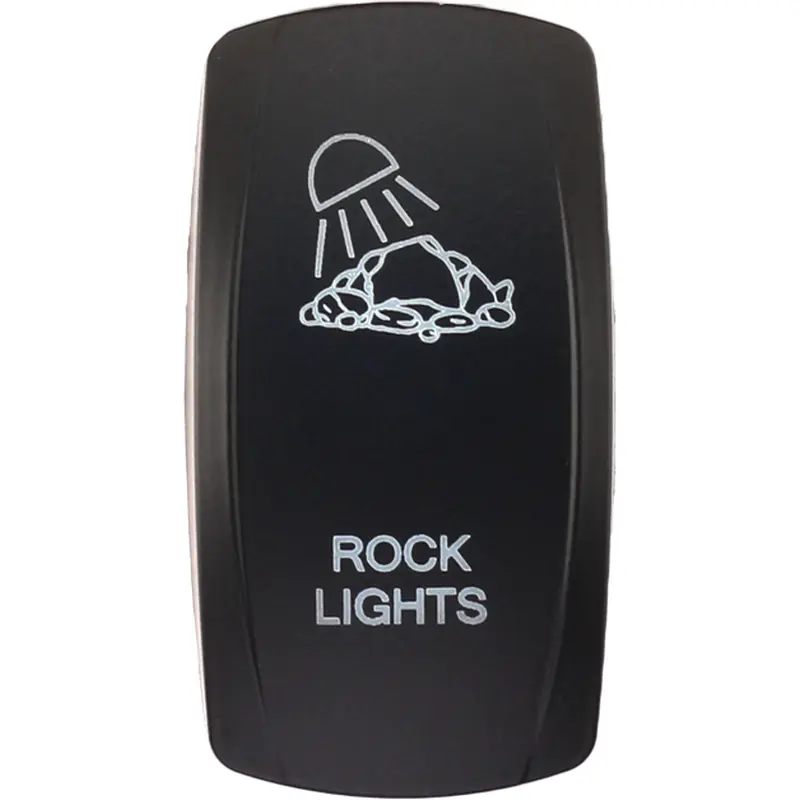 XTC POWER PRODUCTS DASH SWITCH ROCKER FACE ROCK LIGHTS