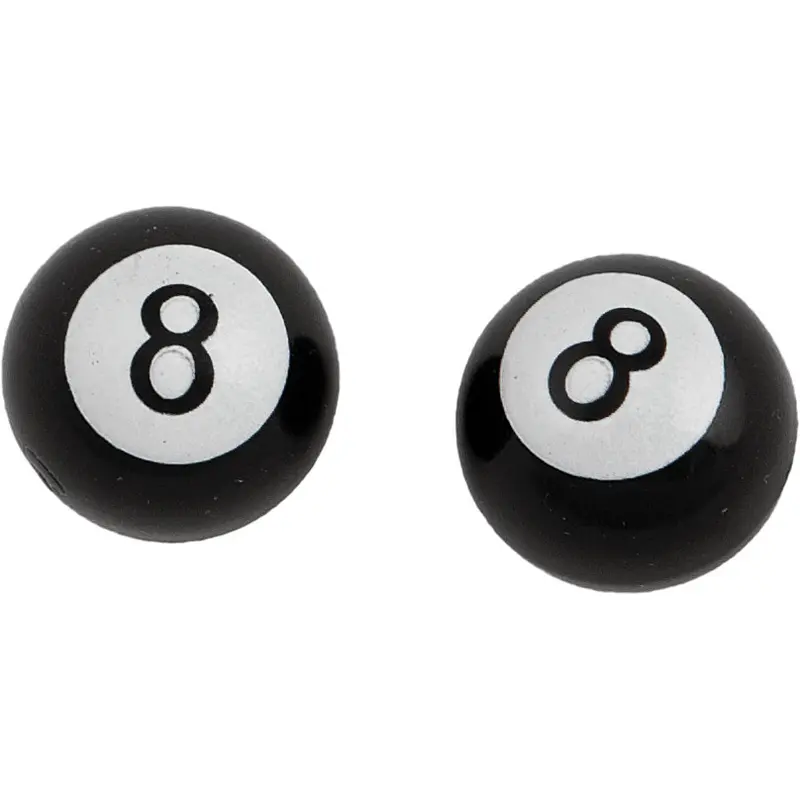 HARDDRIVE VALVE STEM CAPS 8 BALL PR