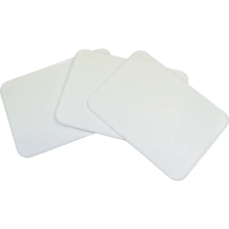 UNI PLASTIC NUMBER PLATE 10"X12" 3/PK