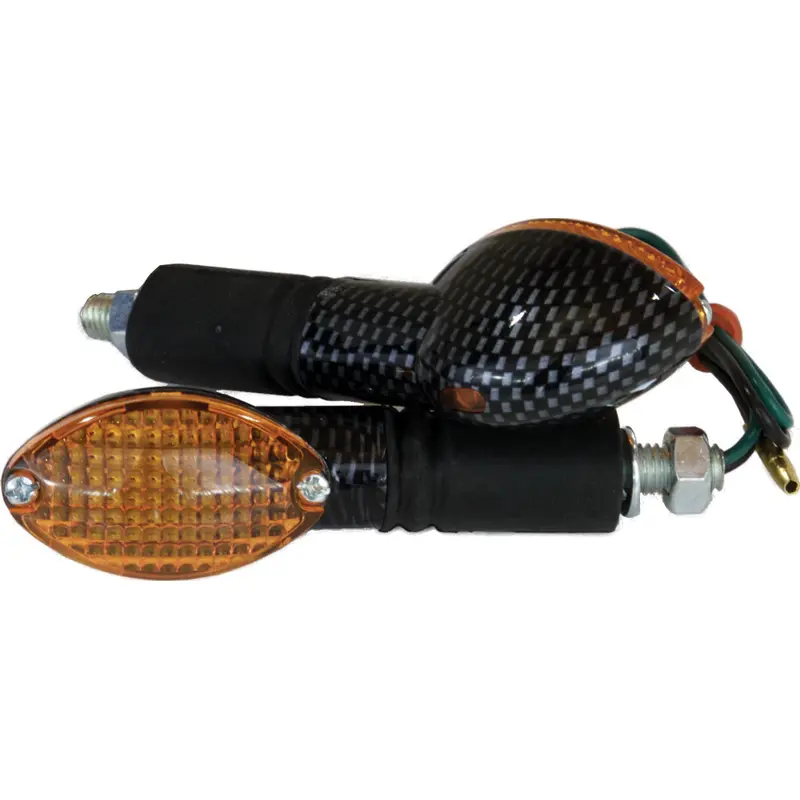 FIRE POWER CAT EYE MARKER LIGHT SET BLACK