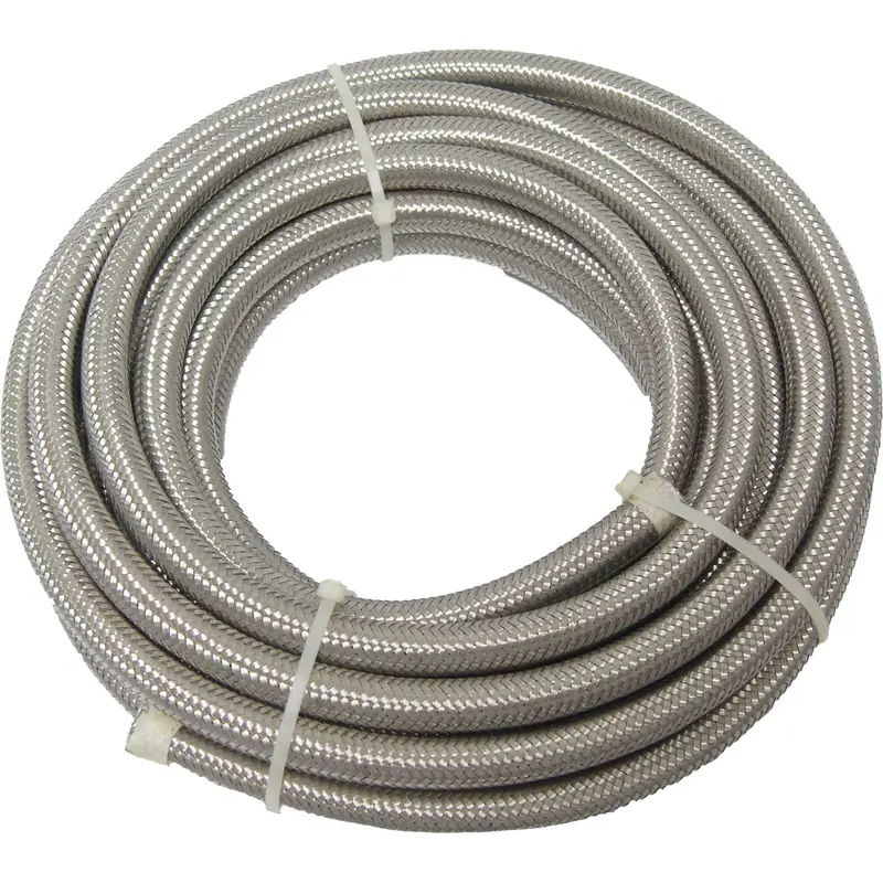 HARDDRIVE STAINLESS BRAIDED HOSE 5/16" ROLL 6'