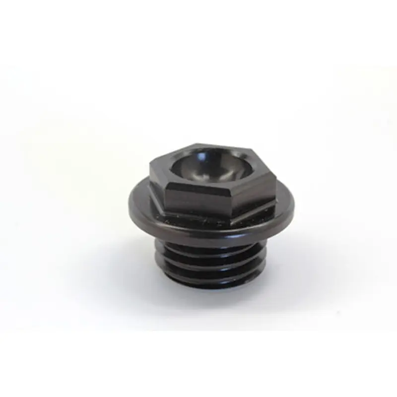 WORKS OIL FILLER PLUG BLACK