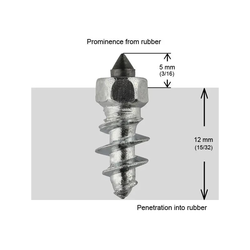 IGRIP 5/8"-15MM STD SCREW STUDS QTY 200