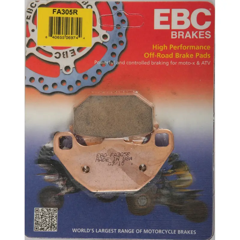 Long-Life Sintered "R" Brake Pads