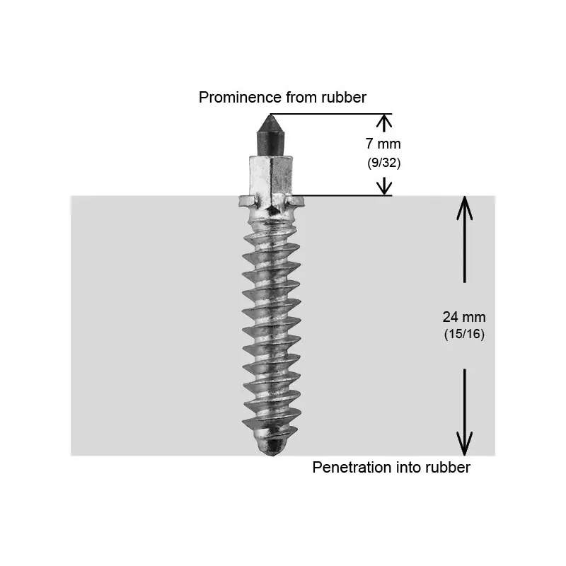 IGRIP 1 1/4"-32MM SHOULDER STUDS QTY 200