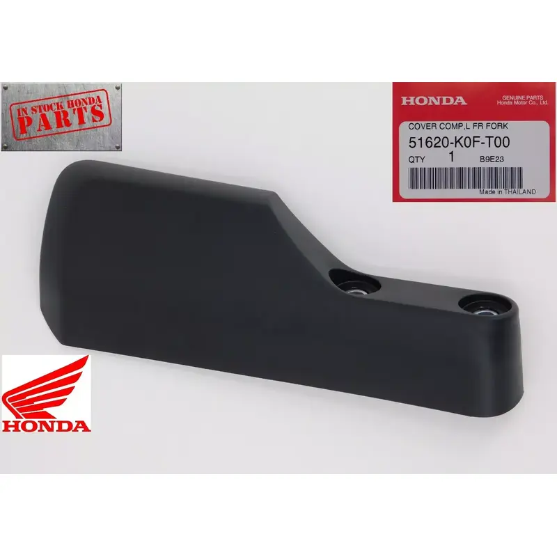 HONDA LEFT FRONT FORK LOWER BLACK GUARD 19-2023  MONKEY 125, Z125  51620-K0F-T00