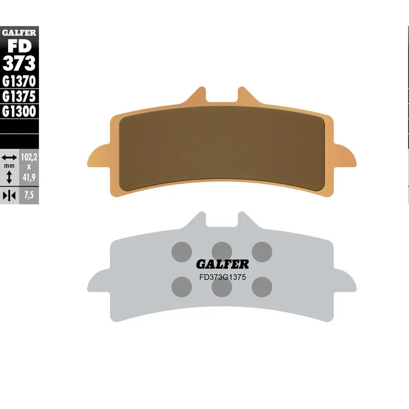GALFER BRAKE PADS SINTERED CERAMIC FD373G1375