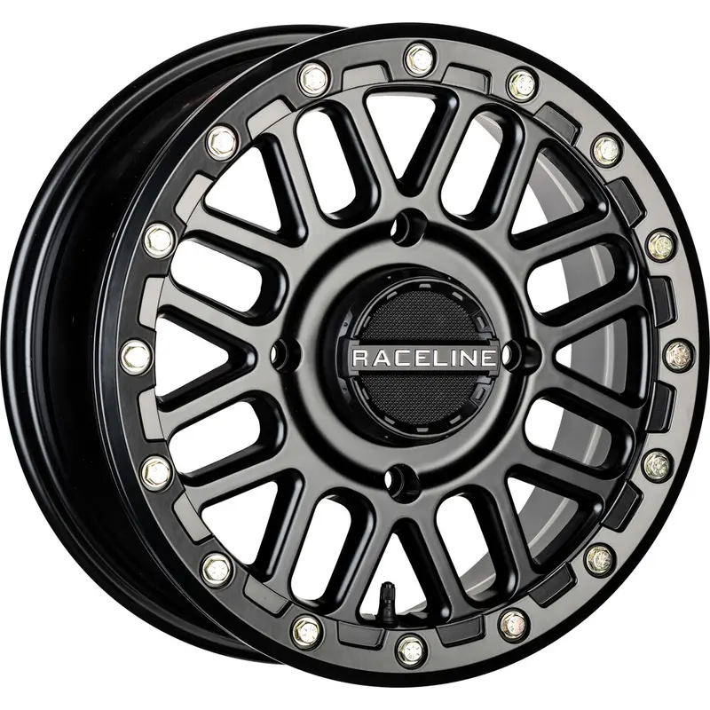 RACELINE PODIUM BDLK WHEEL 14X7 4/156 5 2 ( 10MM) BLACK