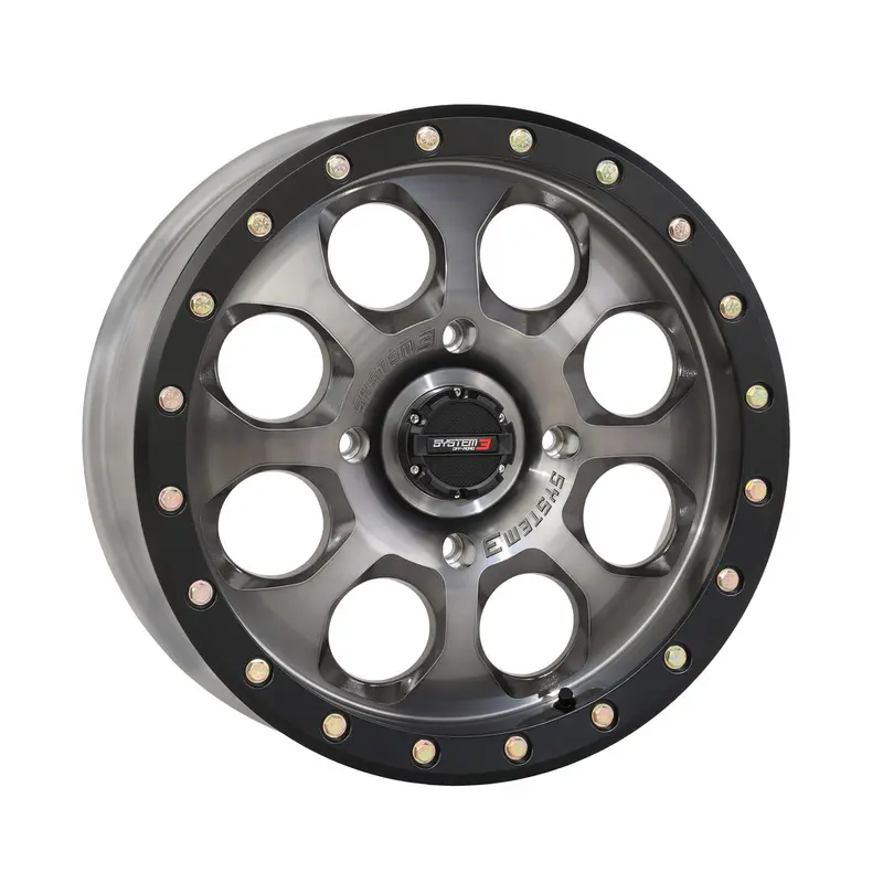 SYSTEM 3 SB7 BL WHEEL 18X7 4 3 ( 20MM) 4/156 MATTE TITANIUM