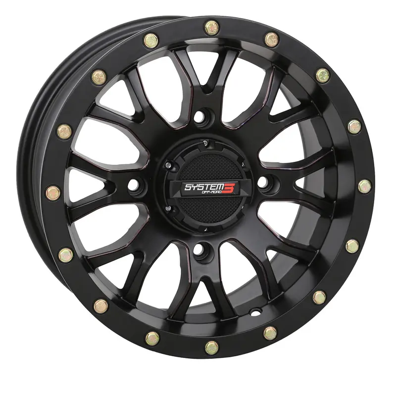 SYSTEM 3 ST3 WHEEL 20X7 4 2.5 ( 10MM) 4/137 4 MATTE BLACK