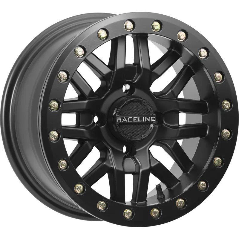RACELINE RYNO BDLK WHEEL 14X7 4/156 5 2 ( 10MM) BLACK