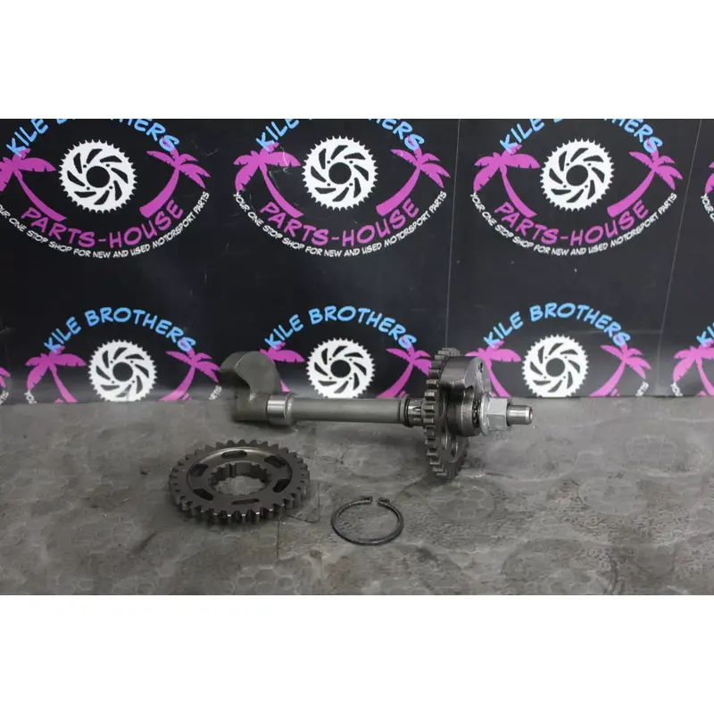 2014 kawasaki kx450f OEM CRANKSHAFT COUNTER BALANCE GEAR BALANCE DRIVE GEAR