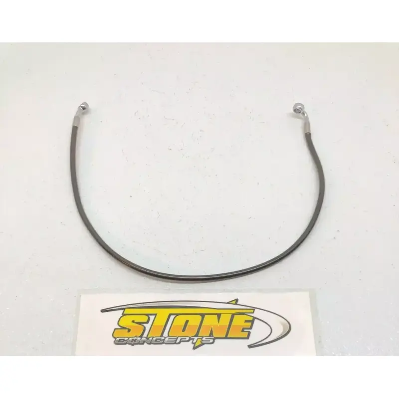 New Streamline Steel Braided Smoke Rear Brake Line Left  1.0 Can-Am Renegade XXC