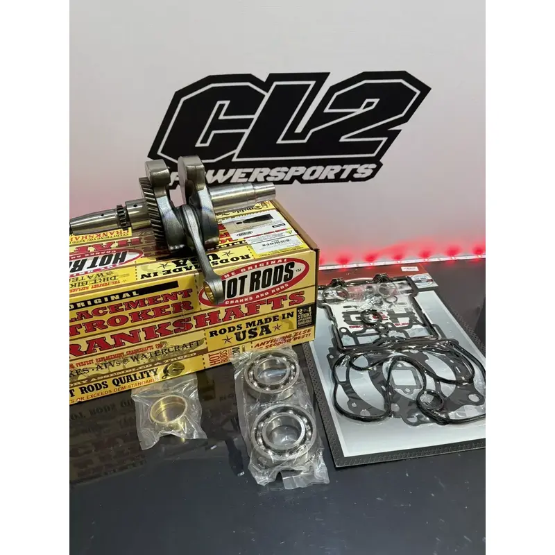 17-22 Polaris Ranger 500 Bottom End Rebuild Kit - Crankshaft Bearings Gaskets