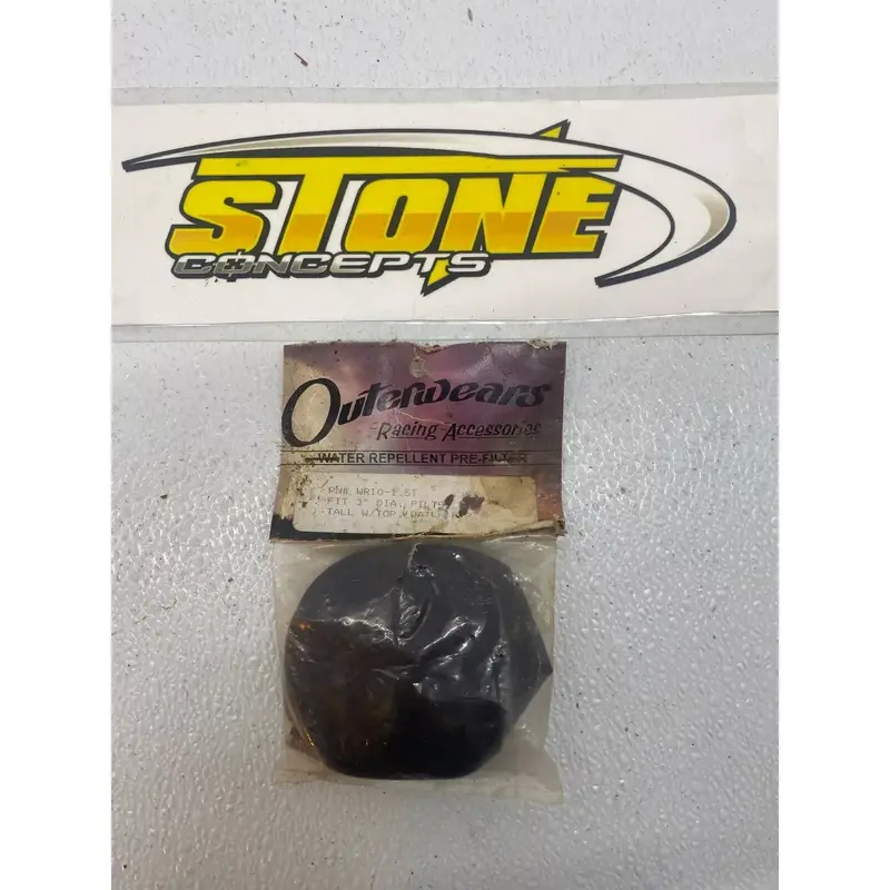 Outerwears Pre-Filter Airfilter Cover 3" DIA 1.5" Tall Filter WR10-1.5T New