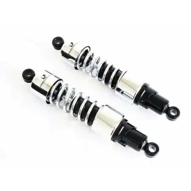 Progressive 412 Series Chrome 13.5" Standard Duty Shocks XL 52-78