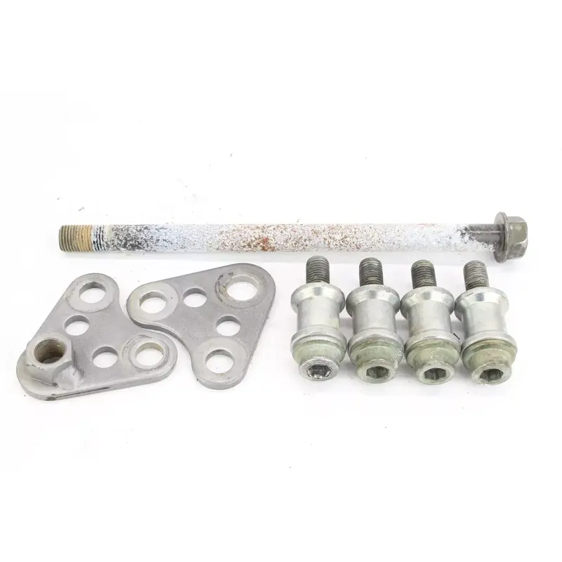04-09 Kawasaki Kfx700 Engine Motor Mount Bracket Bolt Set Spacer 6742