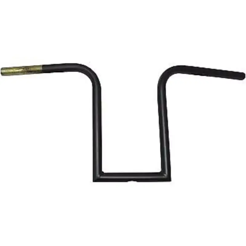 LA Choppers Flat Black 12" Bourbon Ape Hangers Old School 1" Handlebars