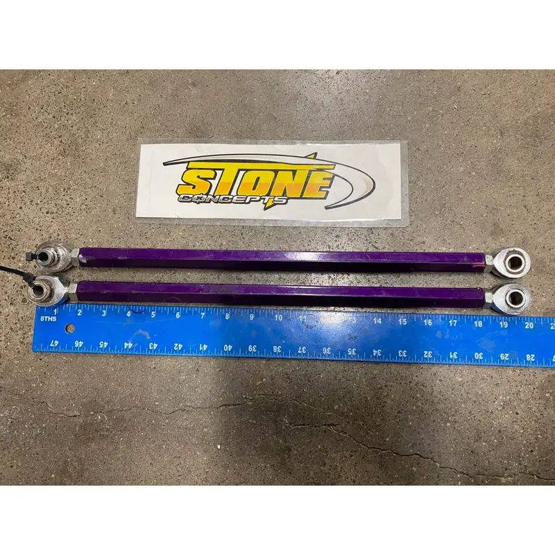UTV TIE RODS STEERING ROD SET CAN AM POLARIS HONDA YAMAHA 18.5" EYE TO EYE