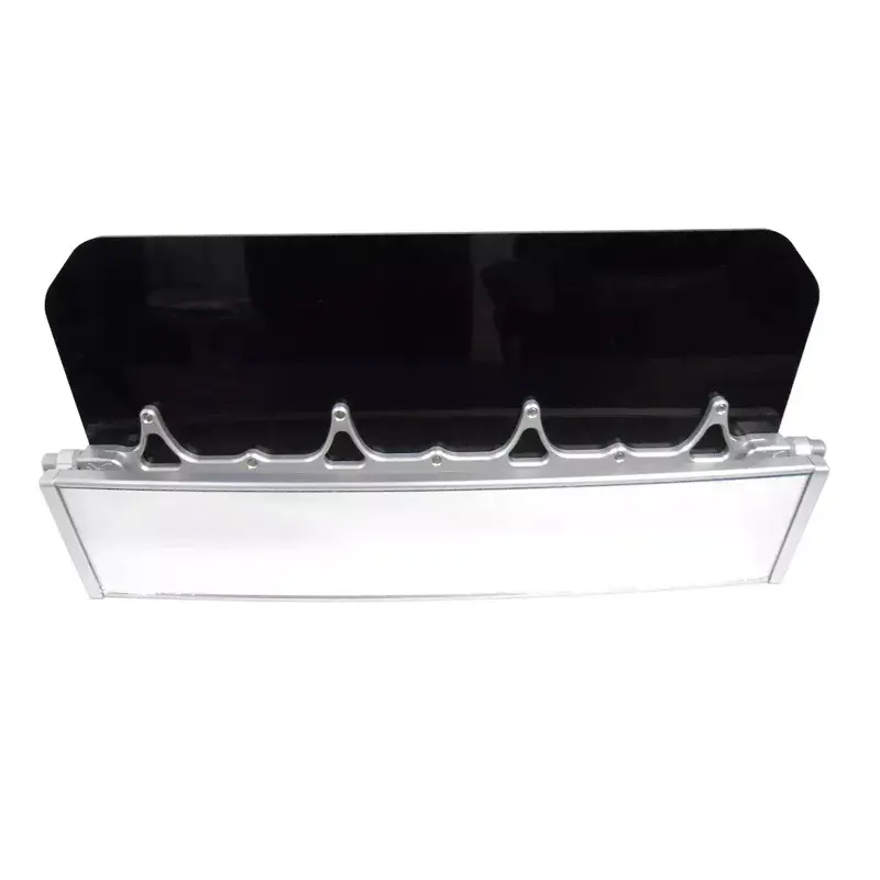 AXIA ALLOY 12" PANORAMIC REARVIEW MIRROR CHROME W/TINTED SUN VISOR 12-9317