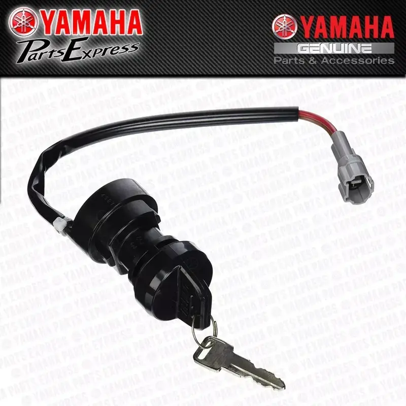 NEW YAMAHA RAPTOR GRIZZLY 125 250 350 660R 700R OEM IGNITION SWITCH W/ 2 KEYS