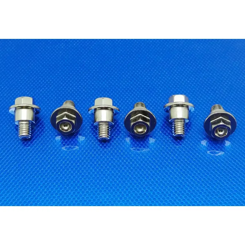 SPECBOLT NICKEL WURKS FORK GUARD BOLTS fits HUSQVARNA KTM SX SXF XC XCF XC-W