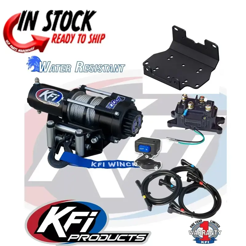 KFI WINCH AND MOUNT KIT W MOUNT YAMAHA 2016-2024 KODIAK GRIZZLY 700 4X4
