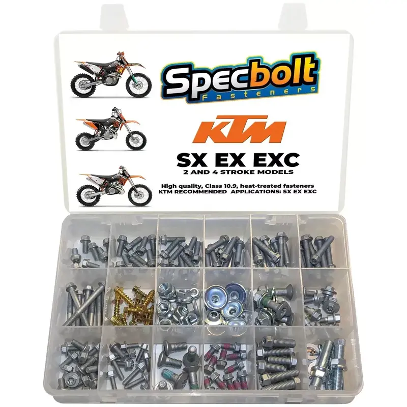 SPECBOLT KIT FOR KTM SX EX EXC XC-W SXF 65 85 100 125 250 300 350 450 520 525