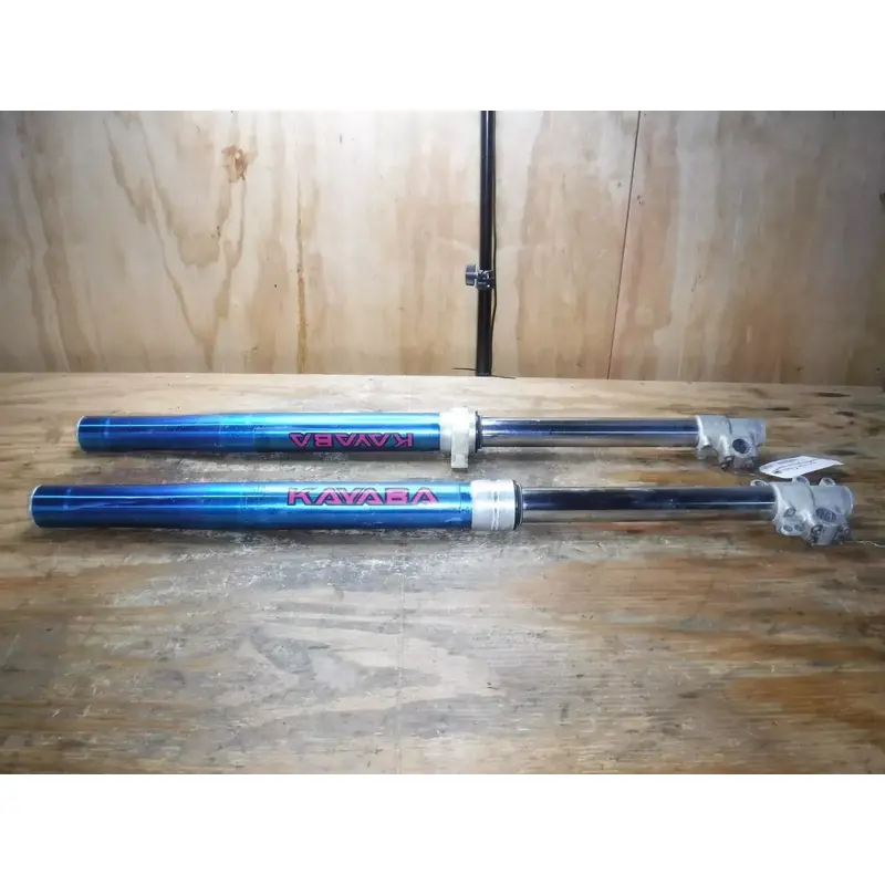 1993 Kx125 Kawasaki Front Forks Suspension Upper Lower Legs