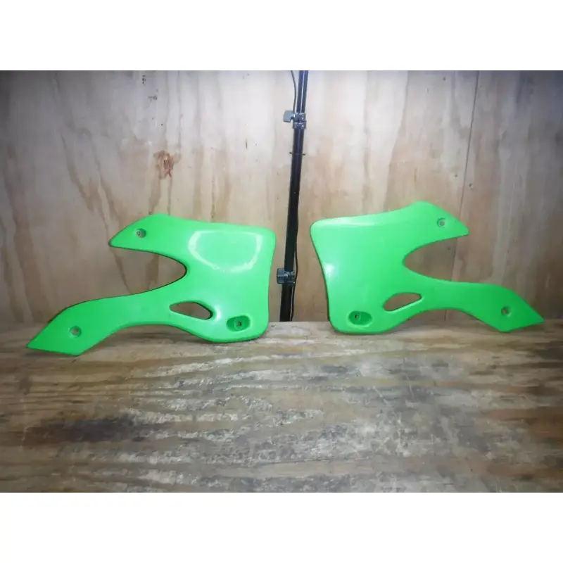1999 Kx250 (B) Left Right Front Shroud Plastic Green